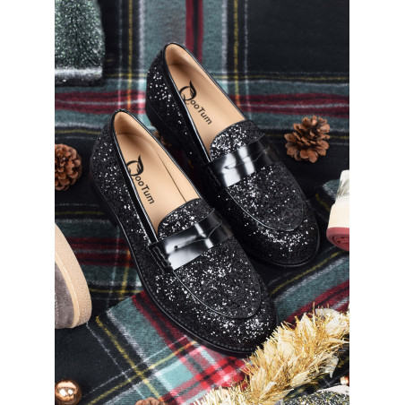 16250 Noir, Mocassins Qootum
