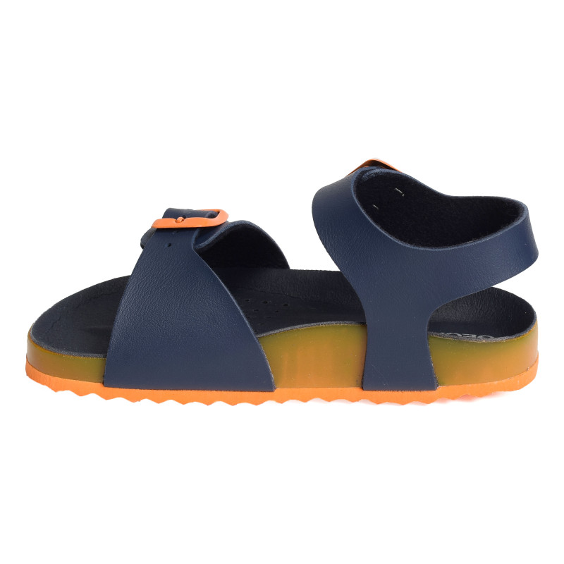 J GHITA BC Marine Orange, Sandales plates & Nu-Pieds Geox