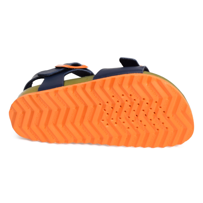 J GHITA BC Marine Orange, Sandales plates & Nu-Pieds Geox