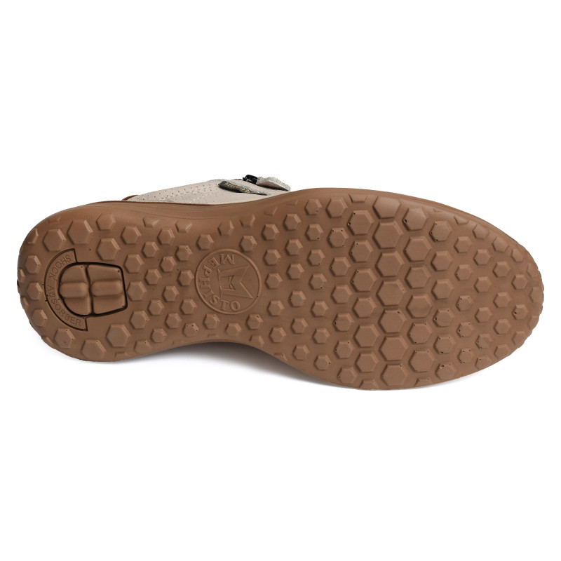 SACCO Taupe, Baskets running Mephisto