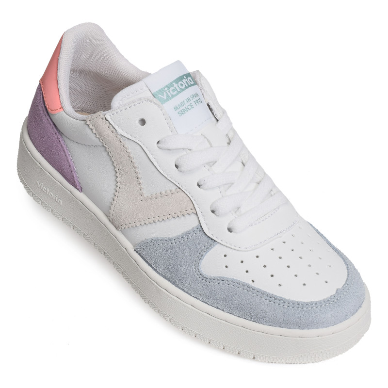 1258246 Blanc Corail, Sneakers basses Victoria