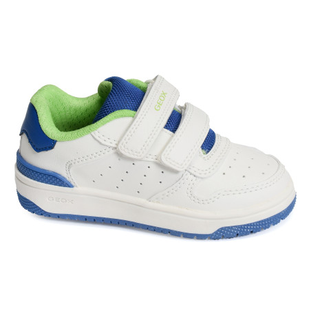 J WASHIBA A BOY Blanc Bleu, Sneakers basses Geox
