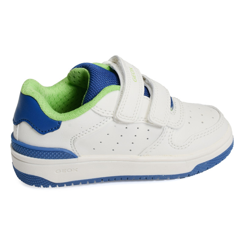 J WASHIBA A BOY Blanc Bleu, Sneakers basses Geox