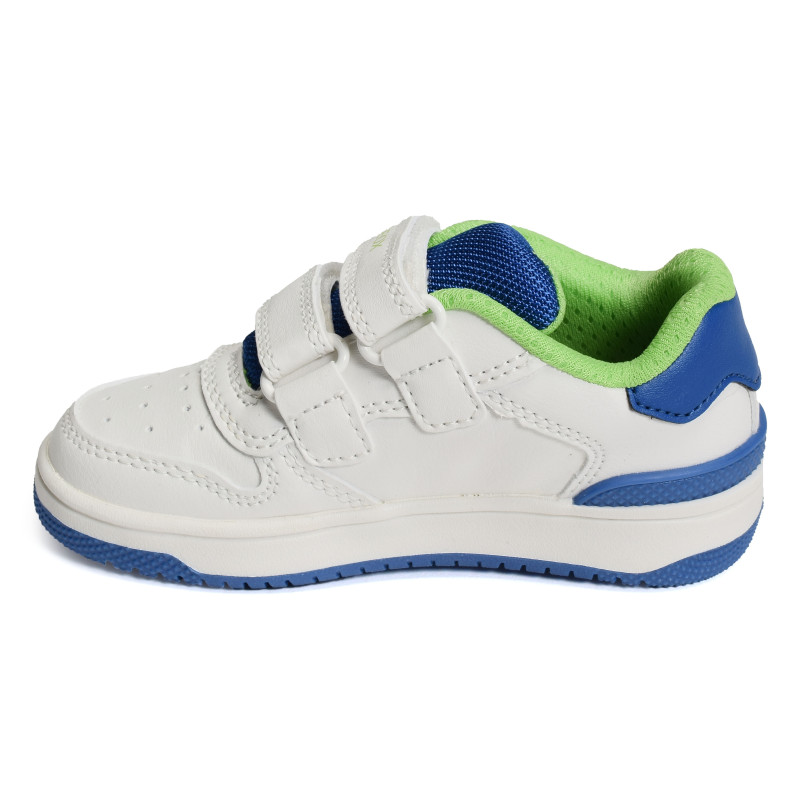 J WASHIBA A BOY Blanc Bleu, Sneakers basses Geox