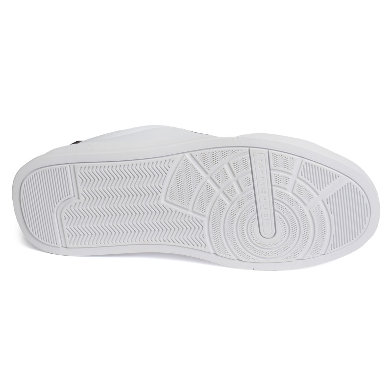 TH COURT LTH 5367 Blanc Marine, Sneakers basses Tommy Hilfiger