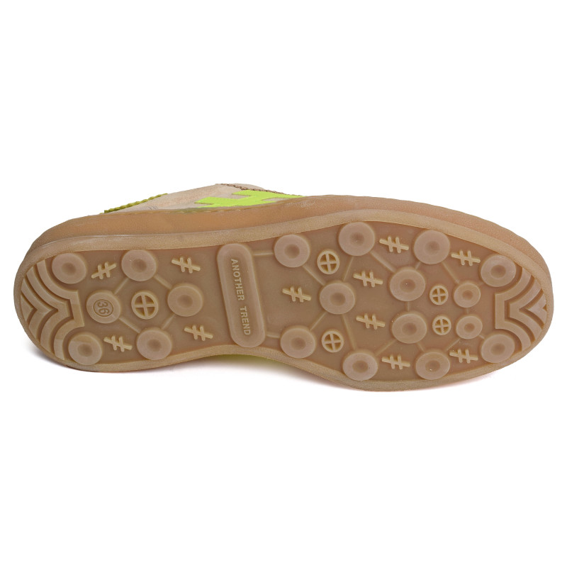 ICONIC 2 A032 Beige Jaune, Sneakers basses Another Trend
