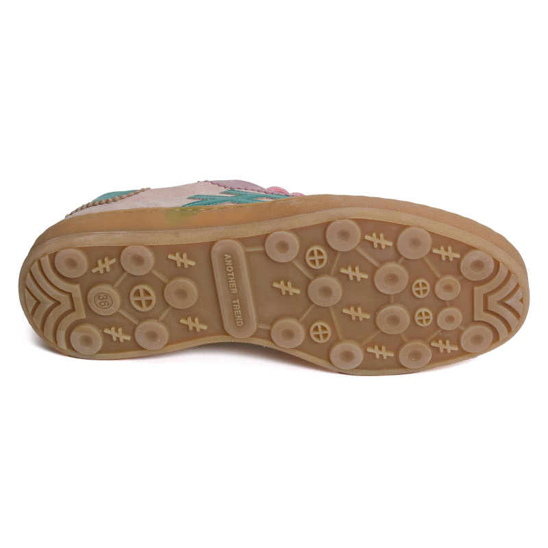 ICONIC 2 A032 Rose Vert, Sneakers basses Another Trend