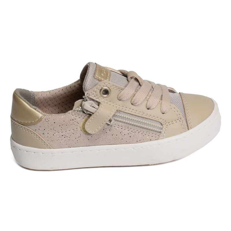 J KILWI GA Beige Or, Sneakers basses Geox
