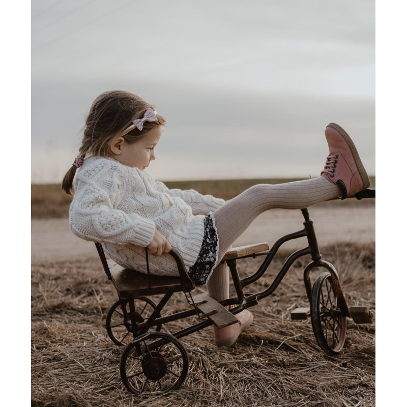 TACKLAND Rose, Chaussures à Lacets Kickers