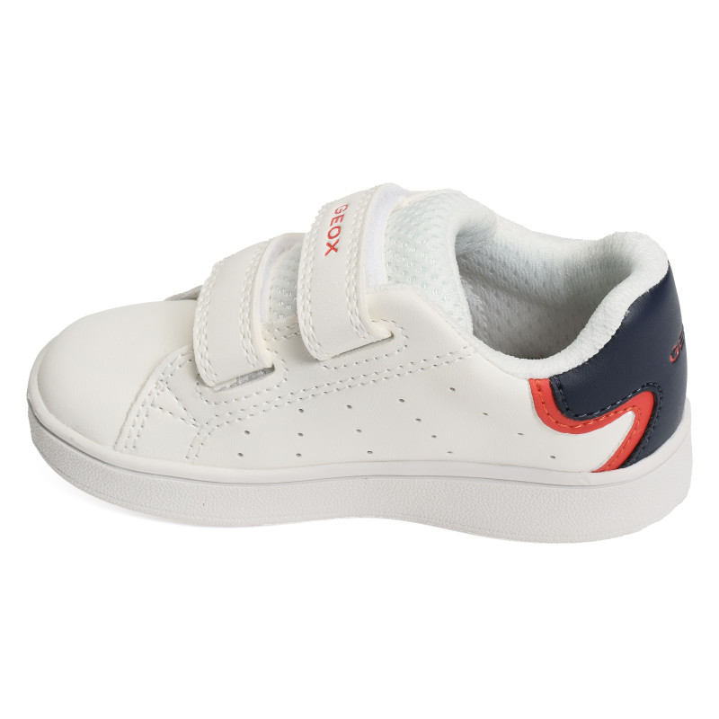 B ECLYPER BOY A Blanc Multicolore, Sneakers basses Geox