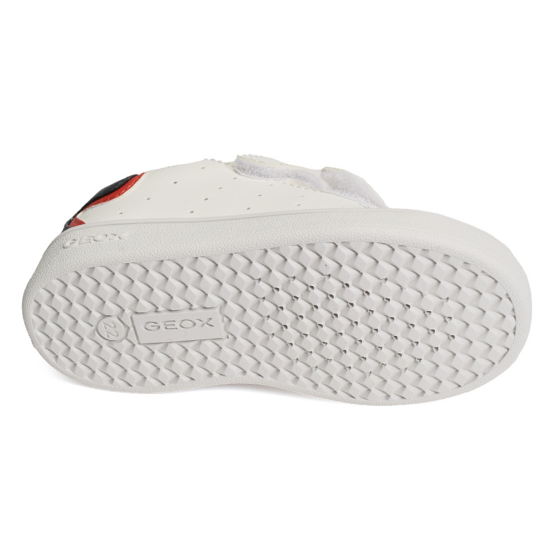 B ECLYPER BOY A Blanc Multicolore, Sneakers basses Geox