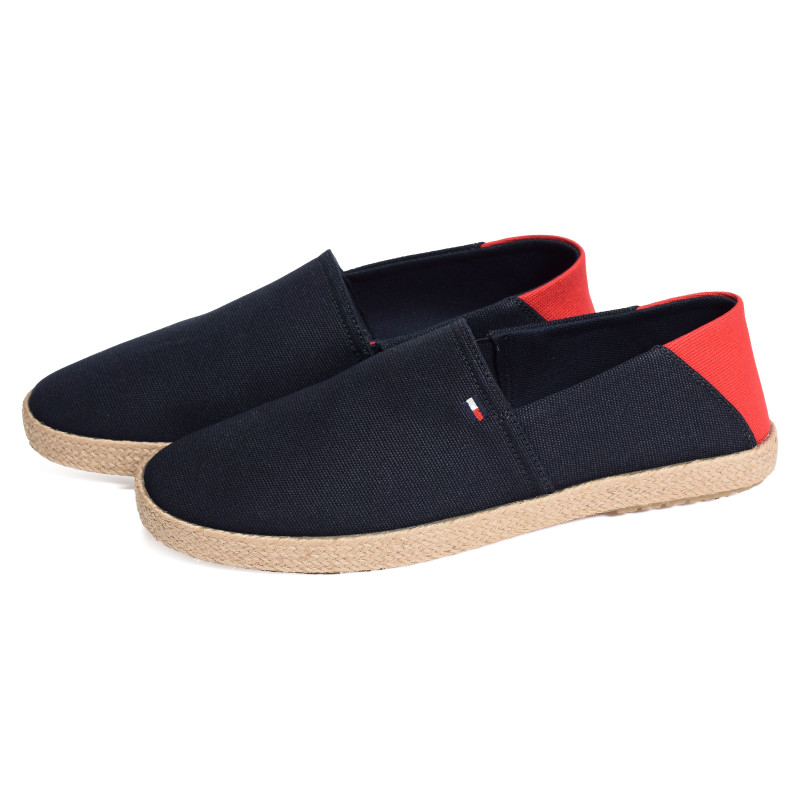 TH ESPADRILLE CORE TEXTILE 5353 Marine, Espadrilles Tommy Hilfiger