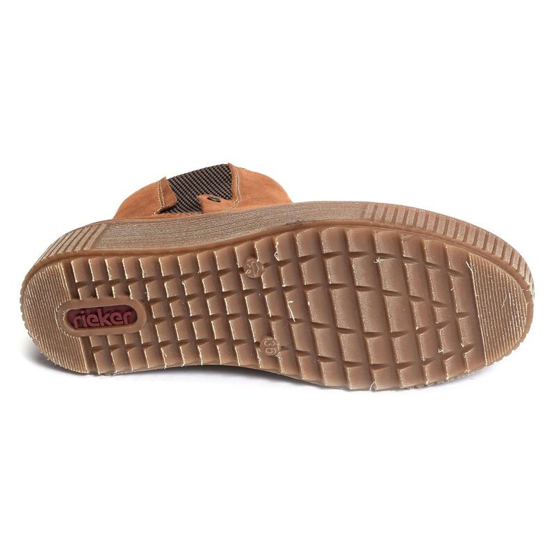 Y6461 Camel, Chelsea boots Rieker