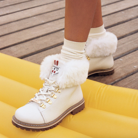 LACEN Blanc, Boots Les Tropéziennes