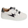 POMELINE Blanc Argent, Sneakers basses Vanessa Wu