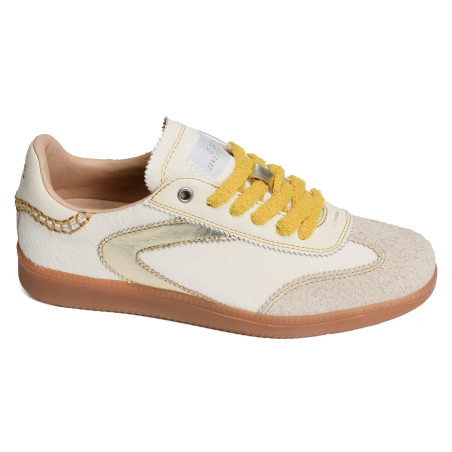 NOVA Blanc Jaune, Sneakers basses 0-105