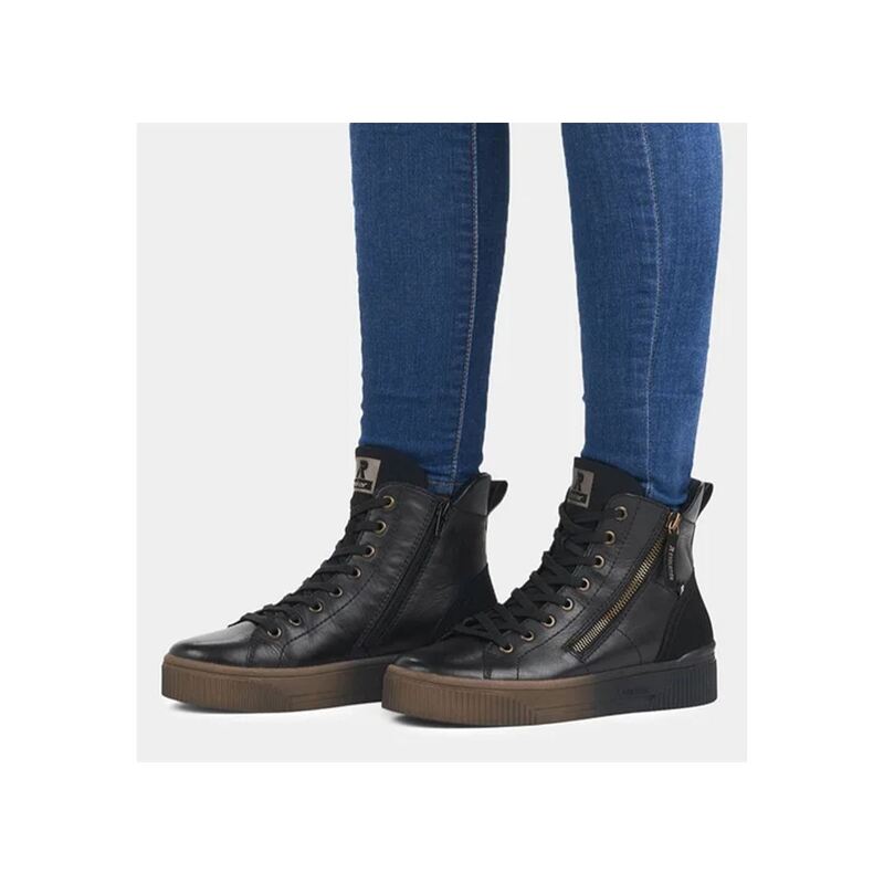 W0761 Noir, Boots Rieker