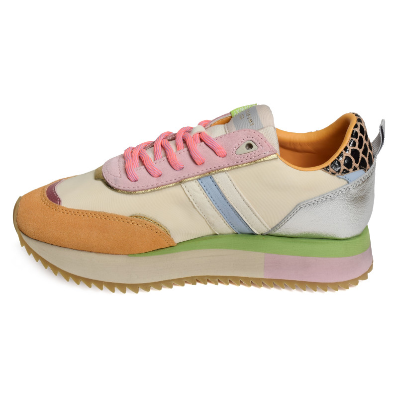 TORINO W Multicolore, Baskets running Serafini