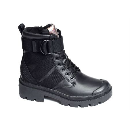 PALLABASE TACT Noir, Army Palladium
