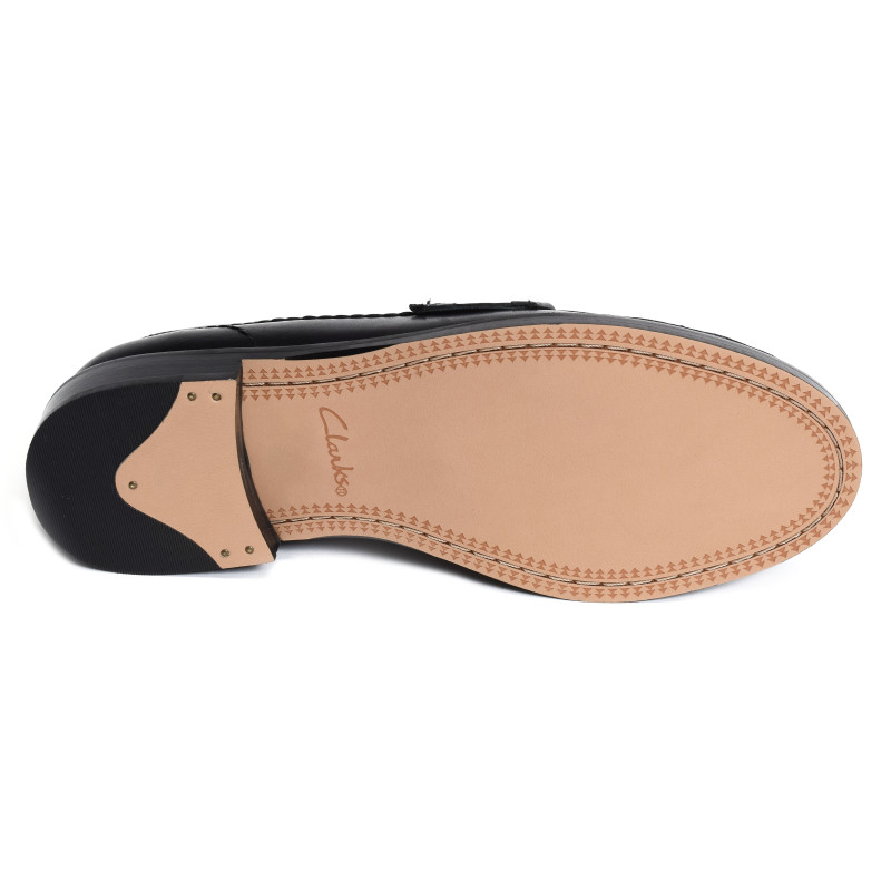 STRAVEN EDGE Noir Blanc, Mocassins Clarks