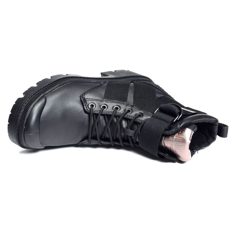 PALLABASE TACT Noir, Army Palladium
