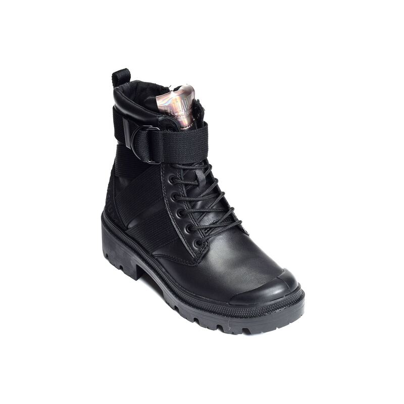 PALLABASE TACT Noir, Army Palladium