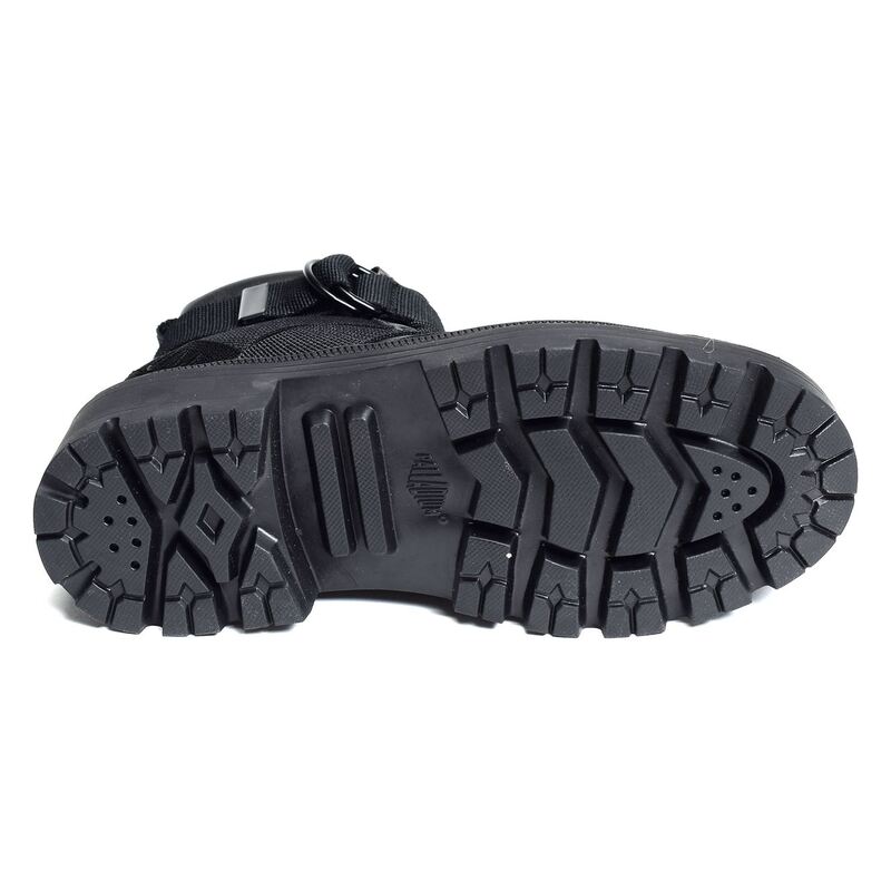 PALLABASE TACT Noir, Army Palladium