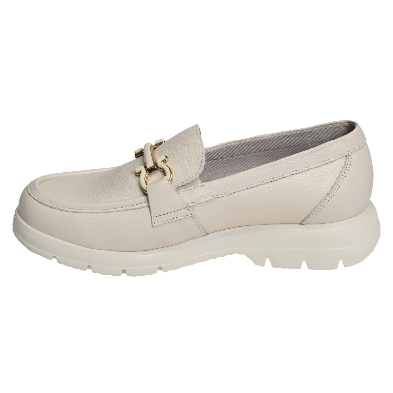 GLADIS F1936 Ecru, Mocassins Fluchos