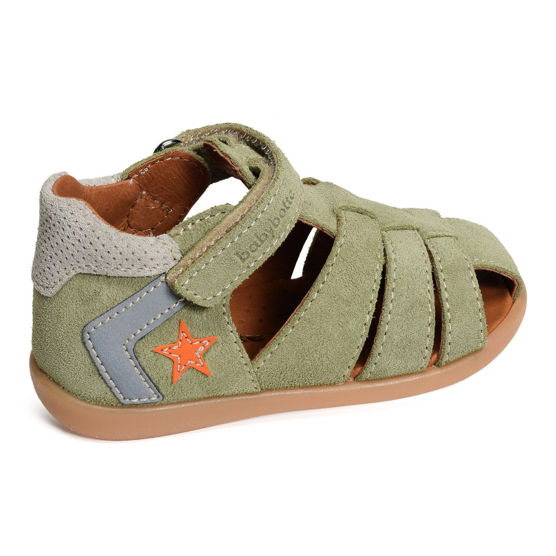 GIULIO Vert, Sandales plates & Nu-Pieds Babybotte