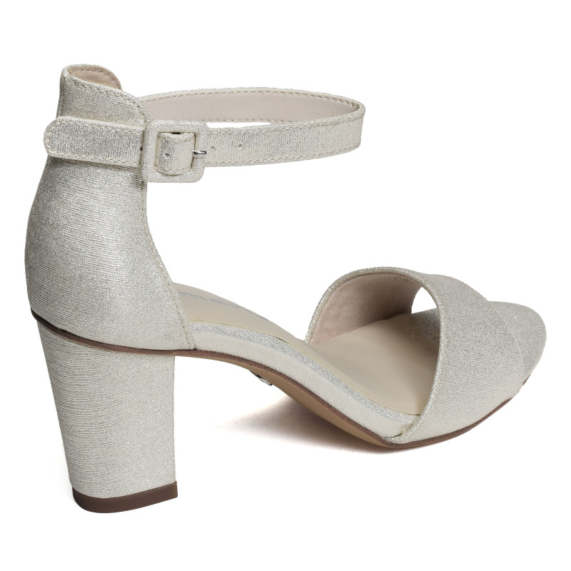 28396 Champagne, Nu-Pieds à talon Tamaris