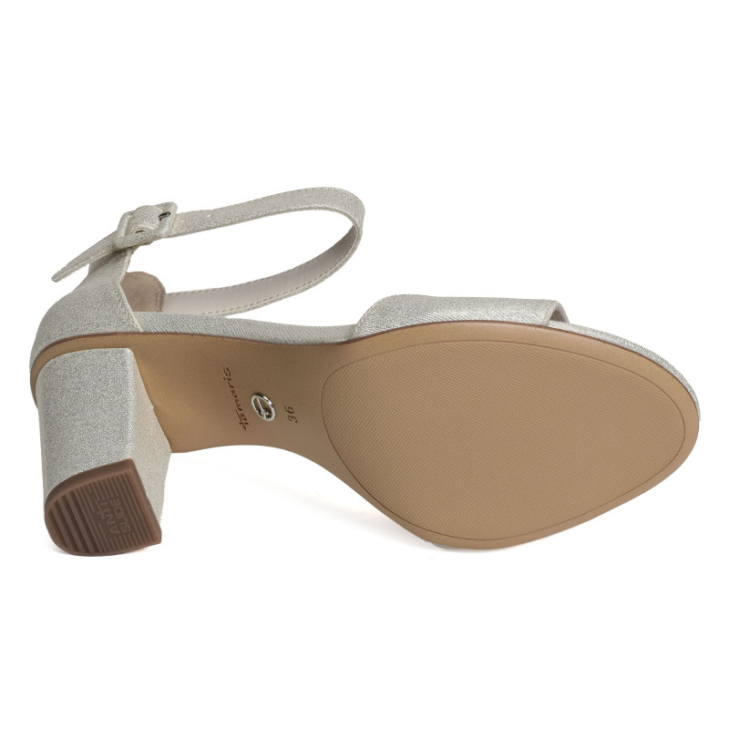 28396 Champagne, Nu-Pieds à talon Tamaris