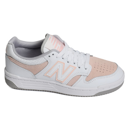 GSB480 Blanc Corail, Sneakers basses New Balance