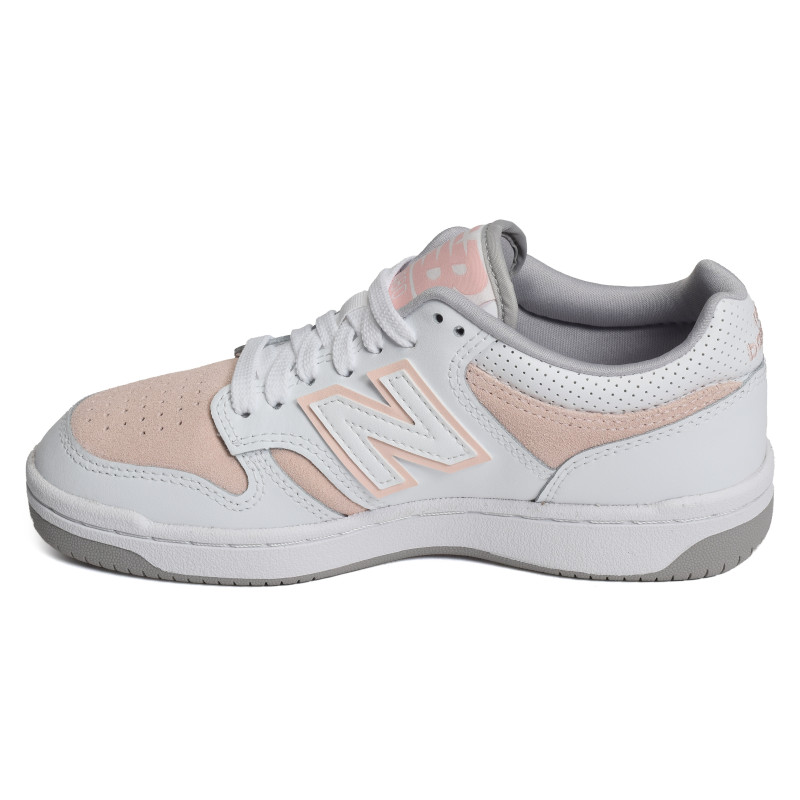 GSB480 Blanc Corail, Sneakers basses New Balance