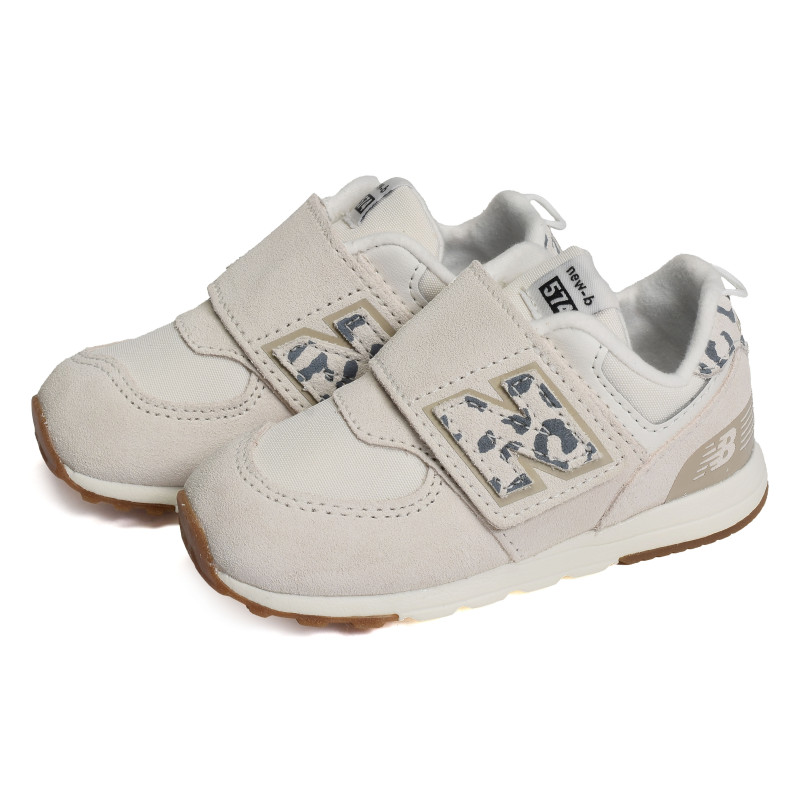 NW574 Blanc Léopard, Baskets running New Balance