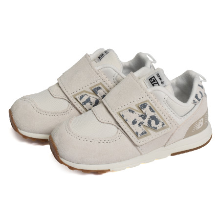 NW574 Blanc Léopard, Baskets running New Balance