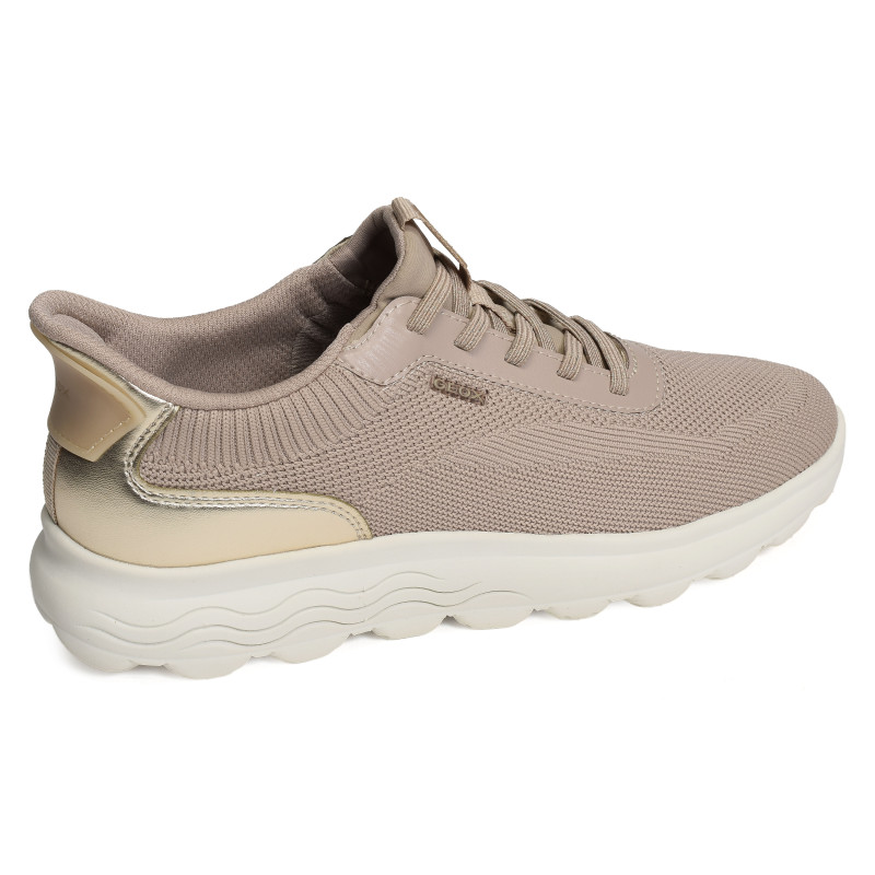 D SPHERICA PLUS A Taupe Or, Slip-On Geox