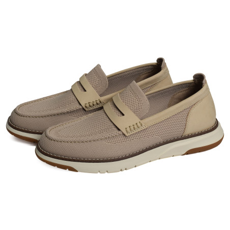 ECHO II LOAFER Beige, Mocassins Schmoove