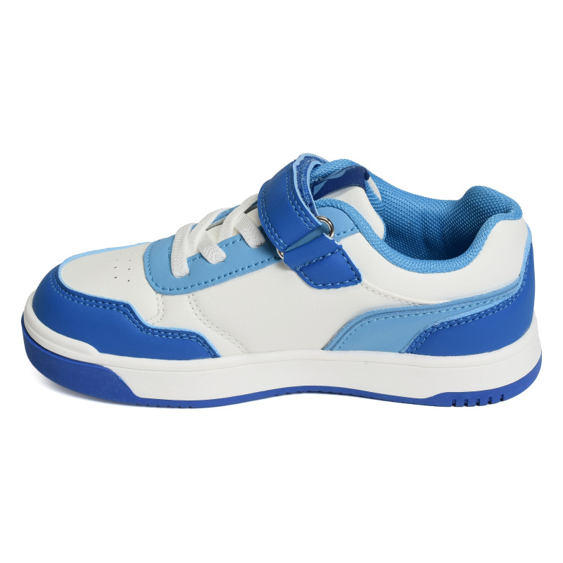 LCS COURT GIRL Blanc Bleu, Sneakers basses Le Coq Sportif