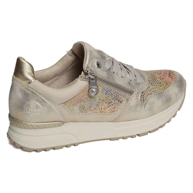 N7422 Or Multicolore, Baskets running Rieker