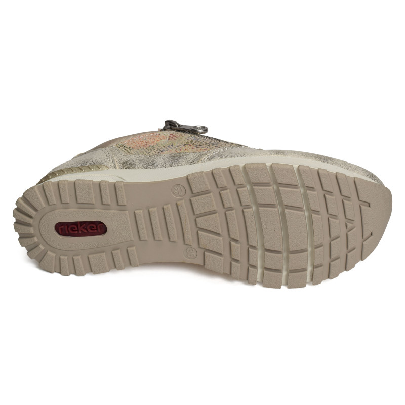 N7422 Or Multicolore, Baskets running Rieker