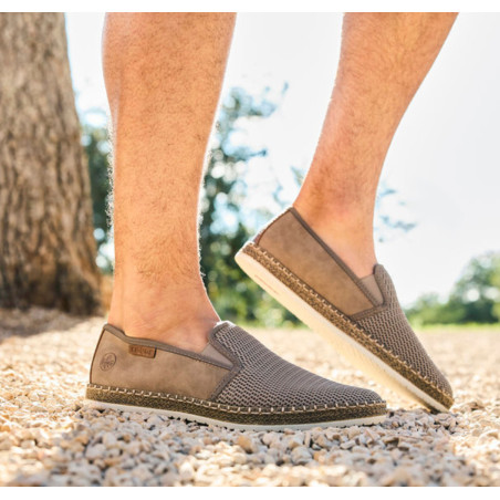 B5265 Taupe, Mocassins Rieker