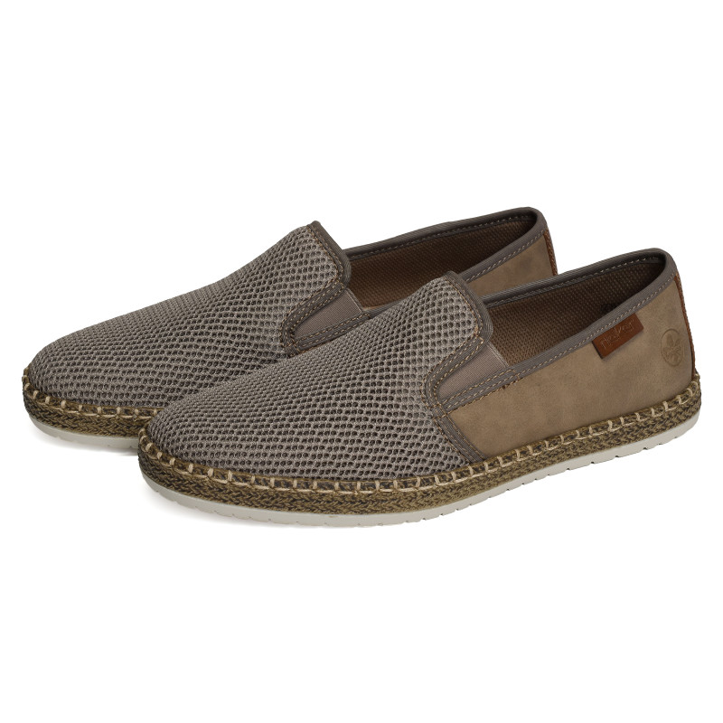 B5265 Taupe, Mocassins Rieker