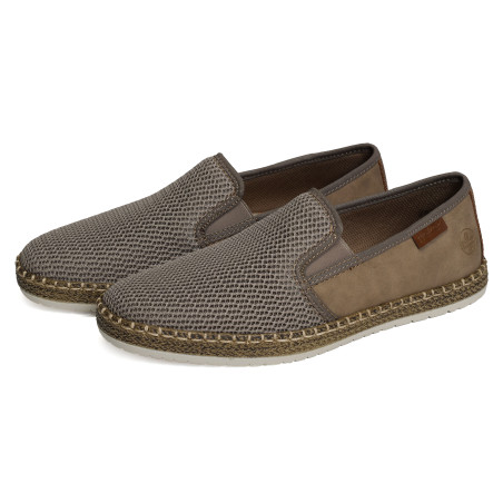 B5265 Taupe, Mocassins Rieker
