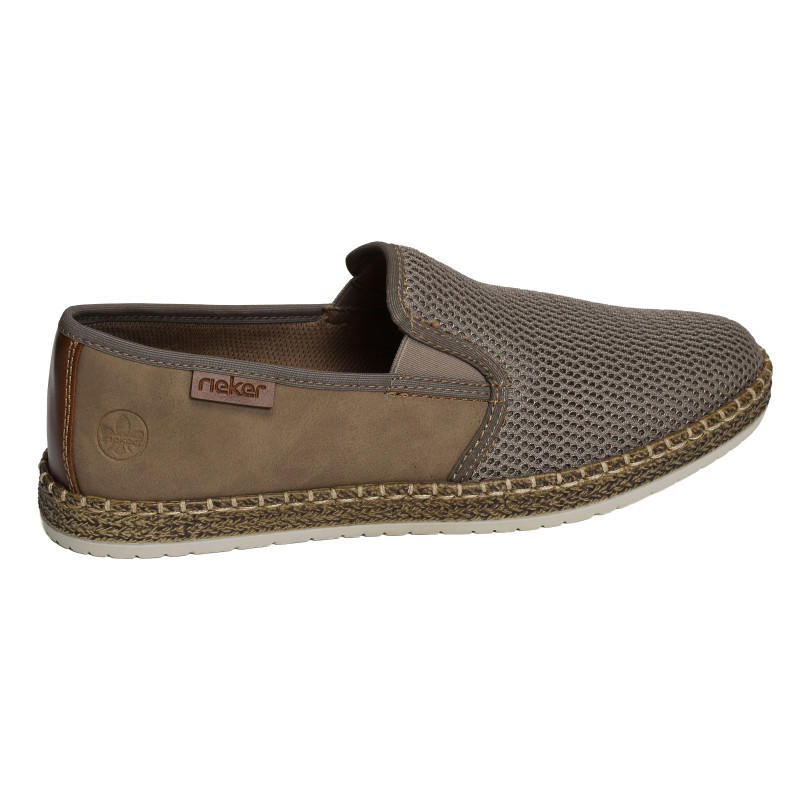 B5265 Taupe, Mocassins Rieker