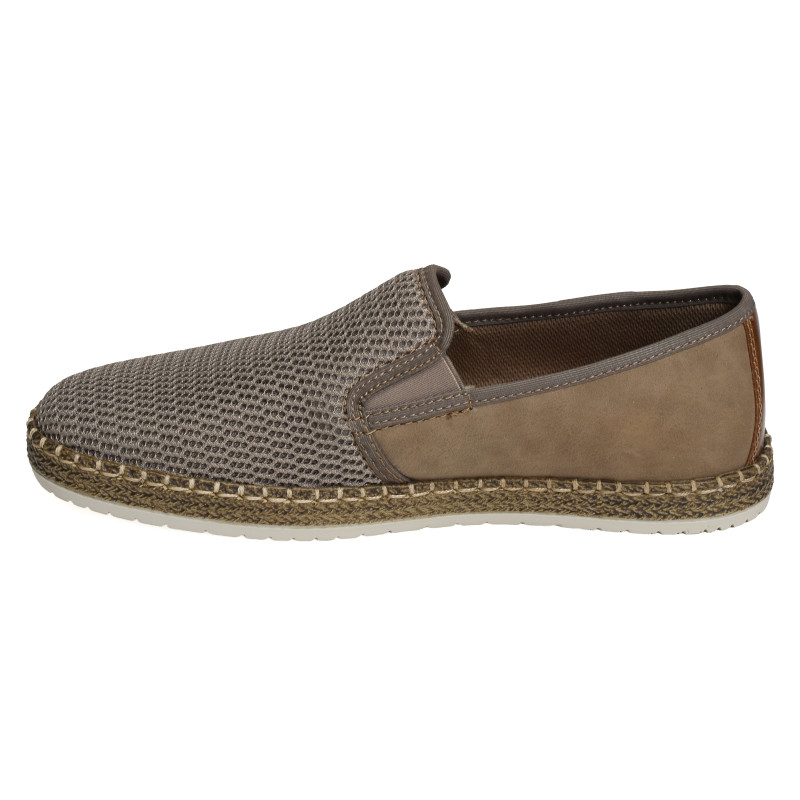 B5265 Taupe, Mocassins Rieker