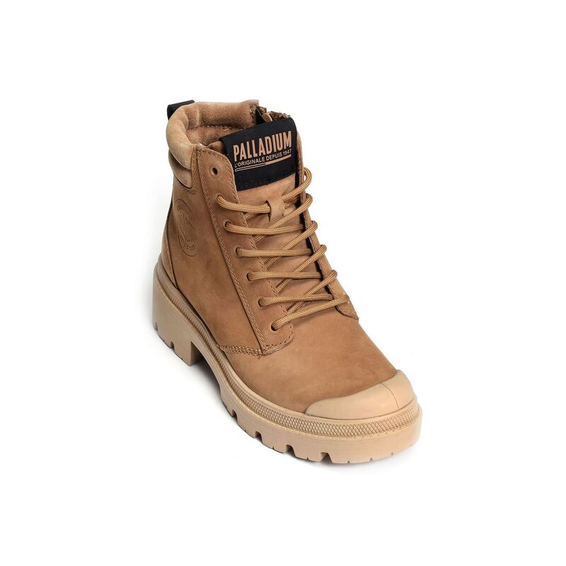 PALLABASE HI CUFF WP Camel, Boots Palladium