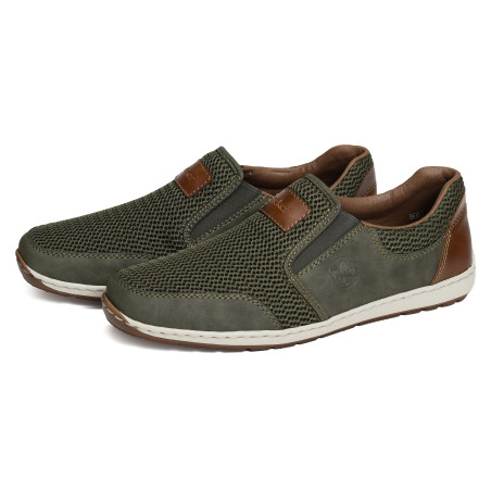 08869 Kaki, Mocassins Rieker