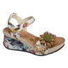 BARRY 36 Beige, Sandales compensées Laura Vita