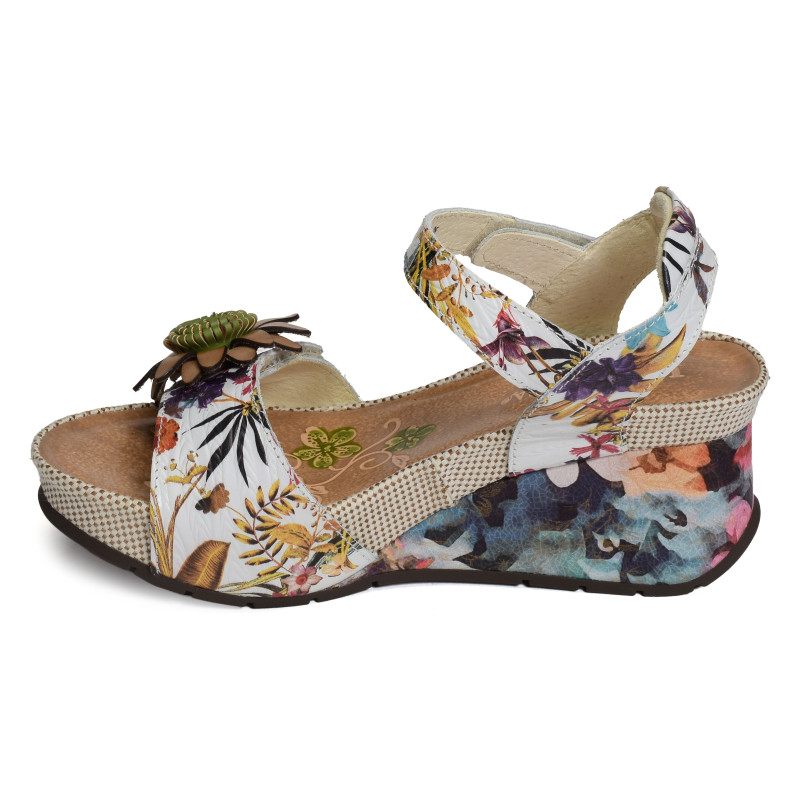 BARRY 36 Beige, Sandales compensées Laura Vita