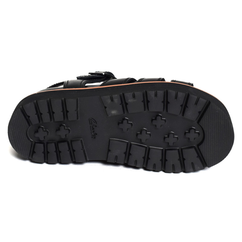 ORIANNA TWIST Noir, Nu-Pieds à plateforme Clarks